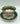 Große Sammeltasse mit Unterteller, Blumenmotiv