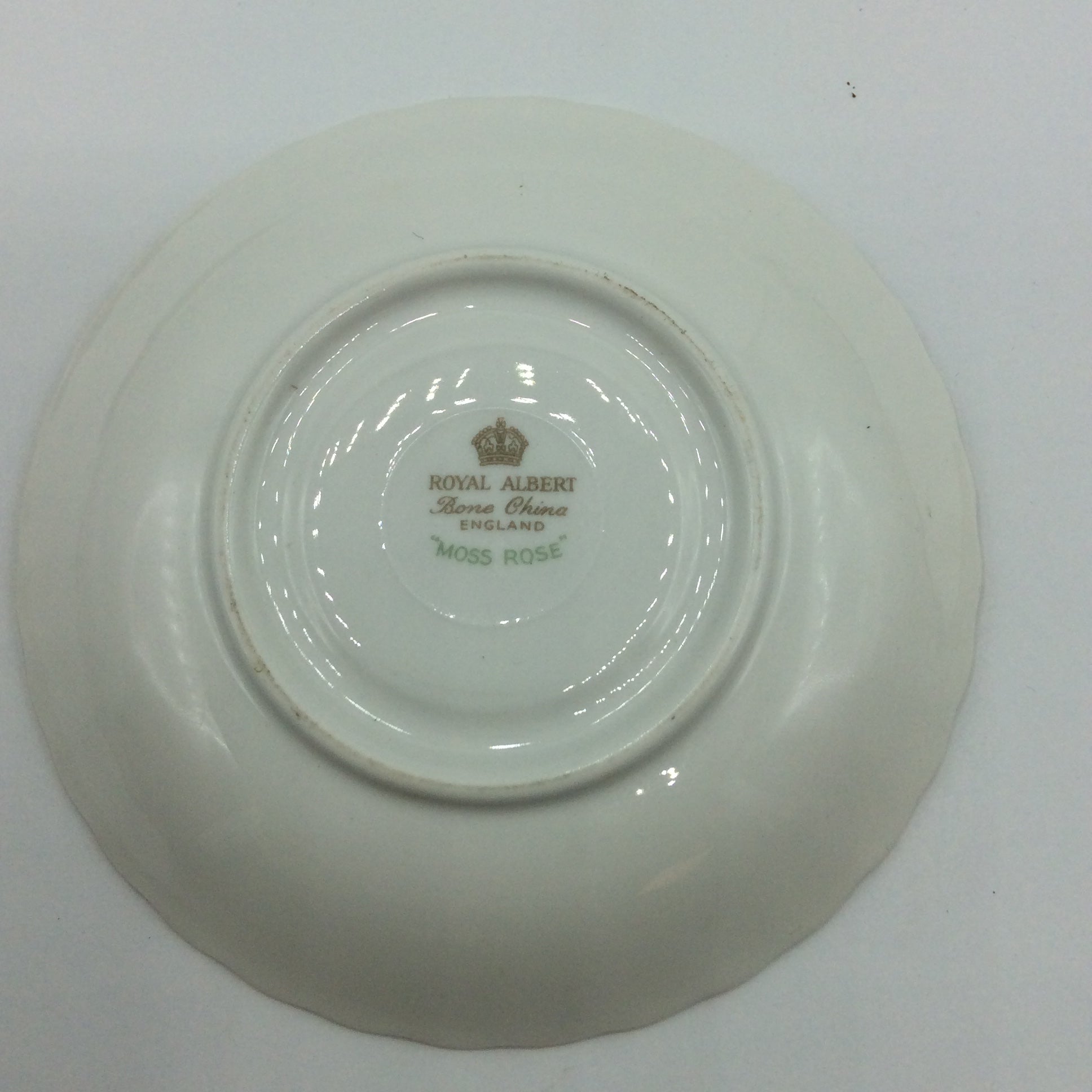 Royal Albert MOSS ROSE Kaffeegedeck 3tlg. Sammeltasse Bone China England