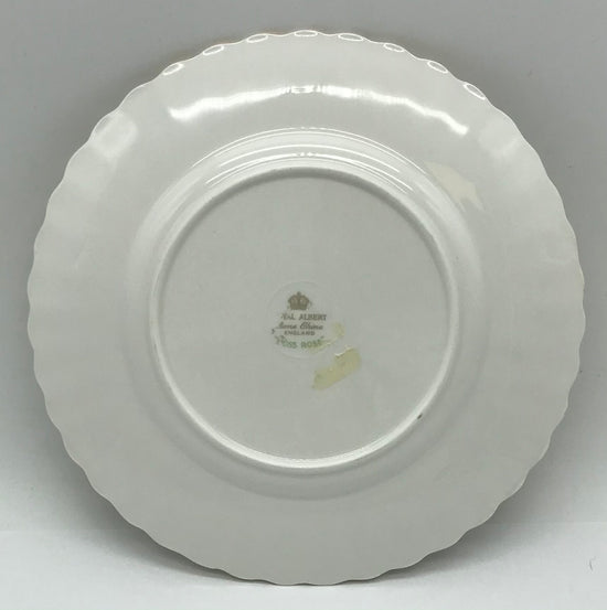 Royal Albert Moss Rose Bone China Brotteller, Kuchenteller