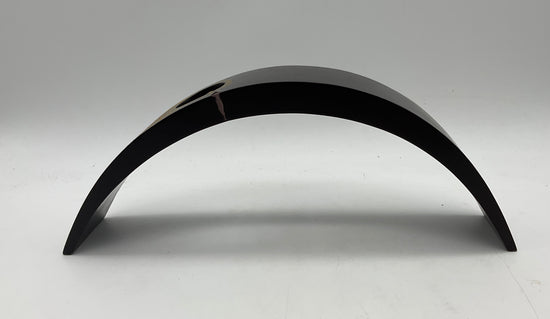 Weinflaschenhalter aus dunklem Holz, Flaschen Ständer,