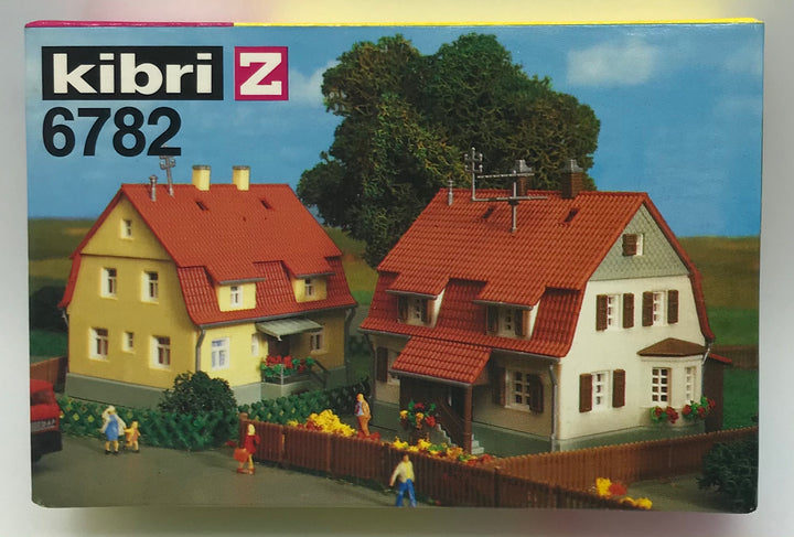 Kibri 6782 Spur Z - zwei Siedlungshäuser 20iger Jahre