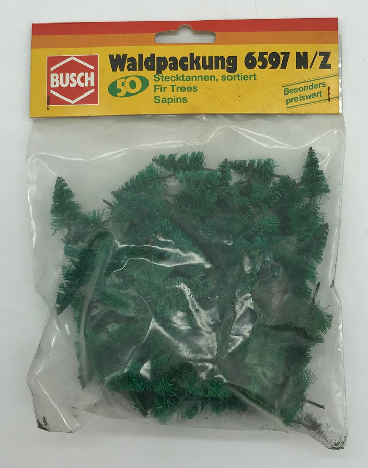 Busch 6597 50 Stecktannen, Spur N/Z