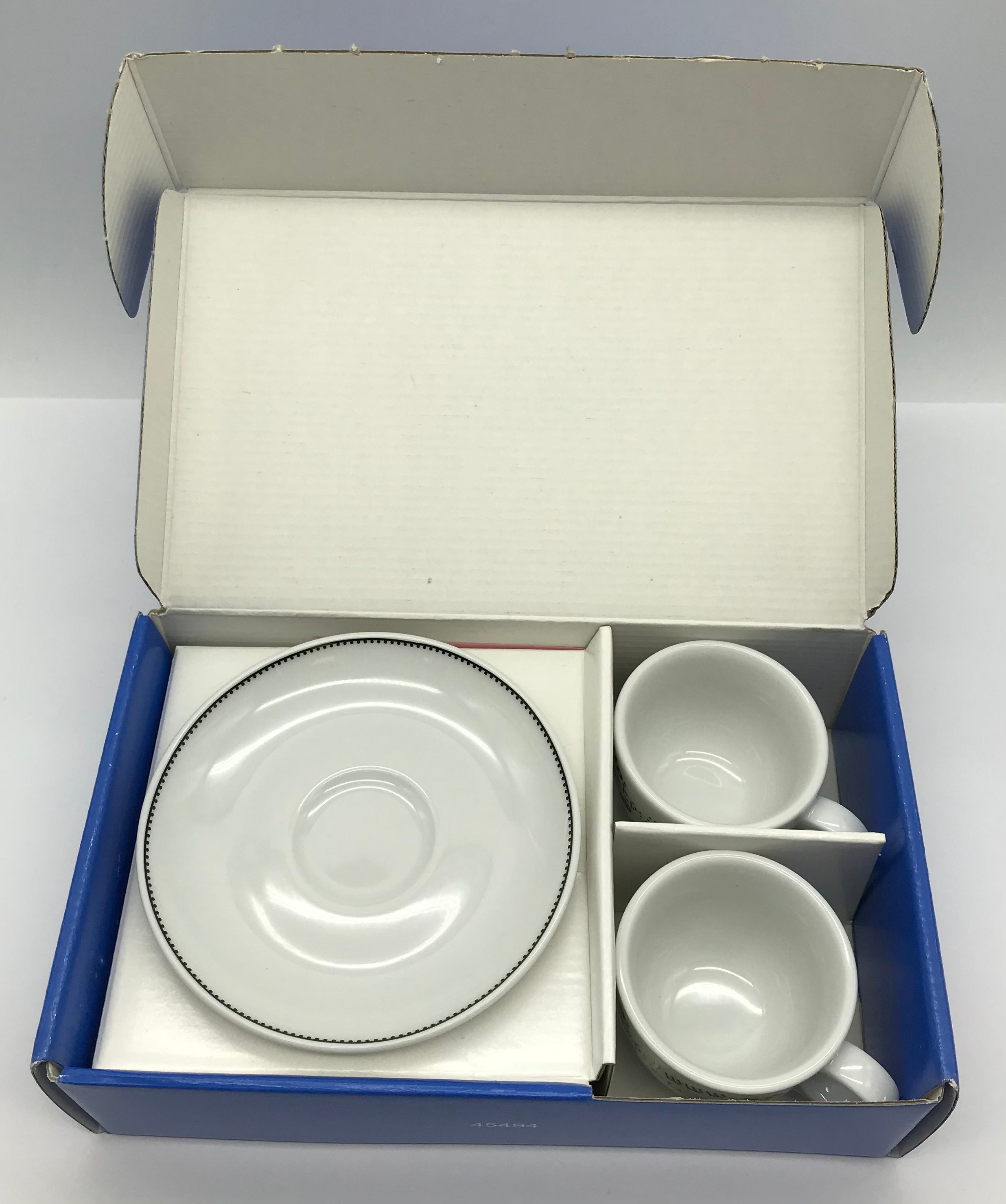 Seltmann Weiden, 2 Espressotassen mit Untertassen, modernes Design