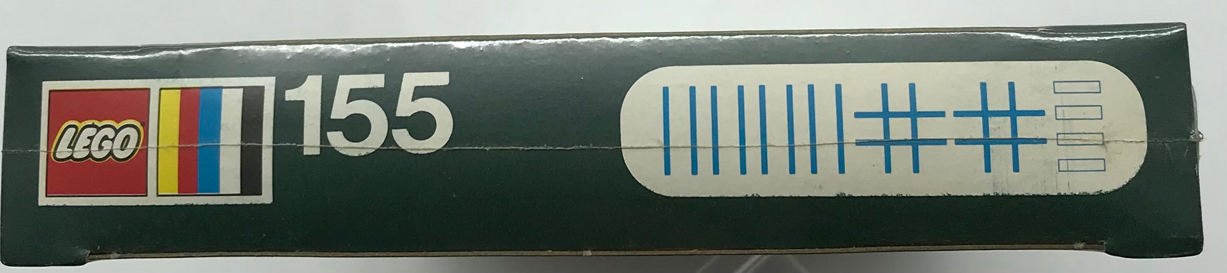 LEGO Eisenbahn Set 155 Blaue Schienen Kreuzungen