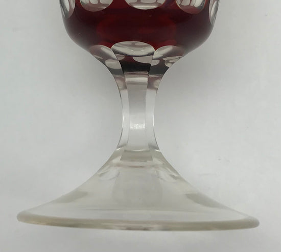 EDZARD Süssweinglas "Bob Rubin", Handgeschliffenen