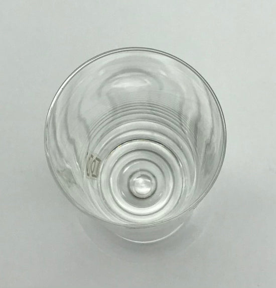 ICHENDORF Trinkglas mit Kugel Höhe ca. 19 cm, mit Gravur