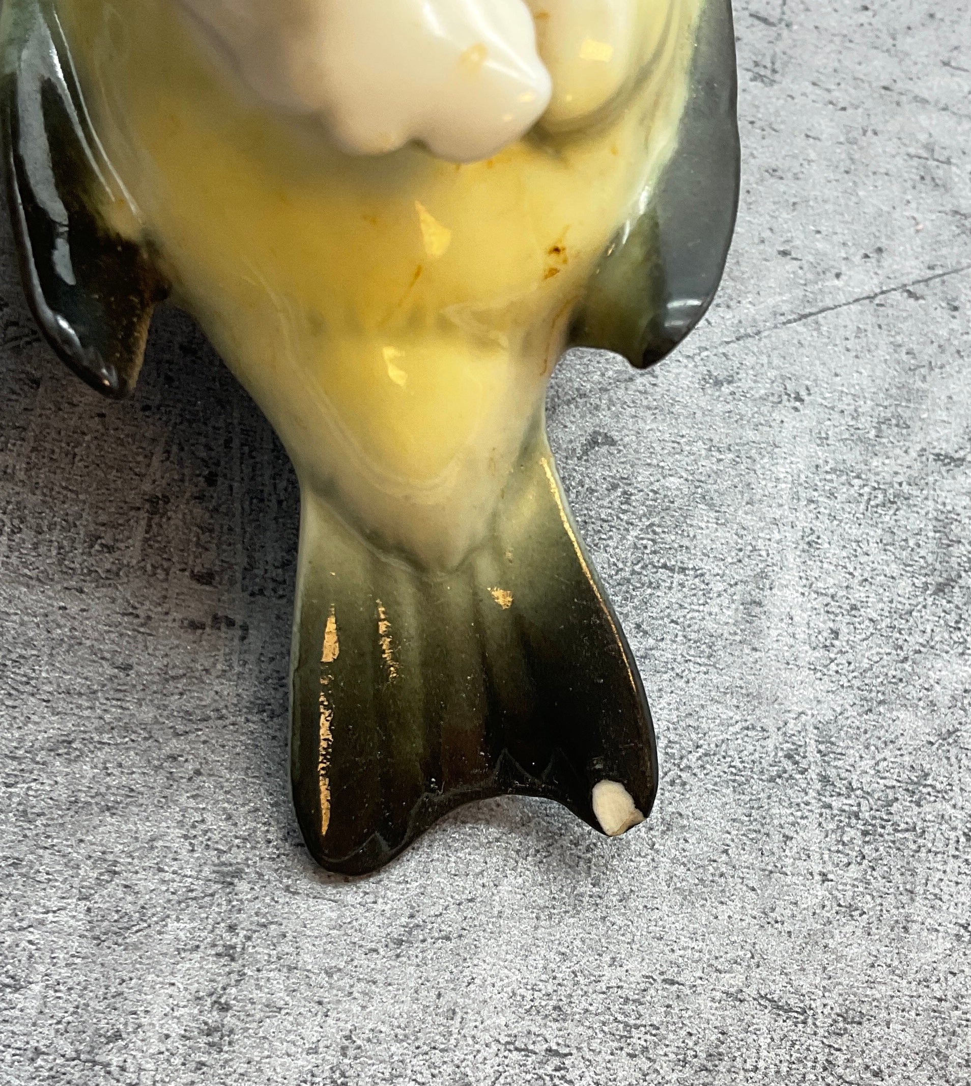 2 Meisen aus Porzellan, Vogel Dekoration Figur, Porzellan