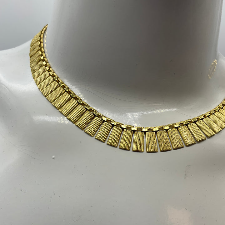 Modeschmuckkette goldfarben, Kette, Statementkette