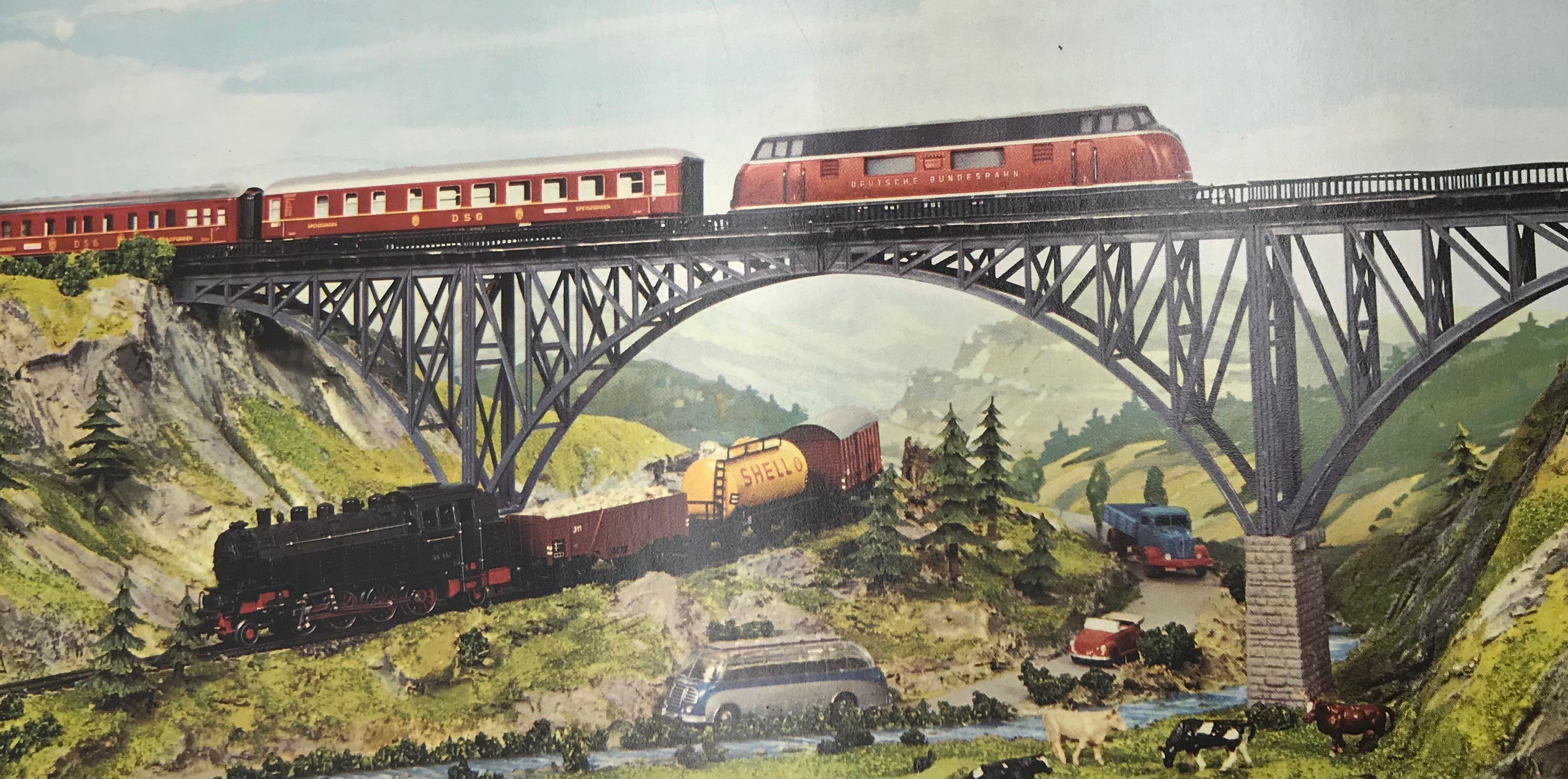 Faller HO B-548 Bogenbrücke