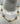 Modeschmuck Kette, Statement Kette, goldfarben mit Steinen