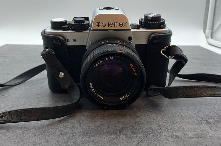 ROLLEIFLEX SL35 mit Rollei-HTF Planar 1.8/50, 1224335 mit Etui