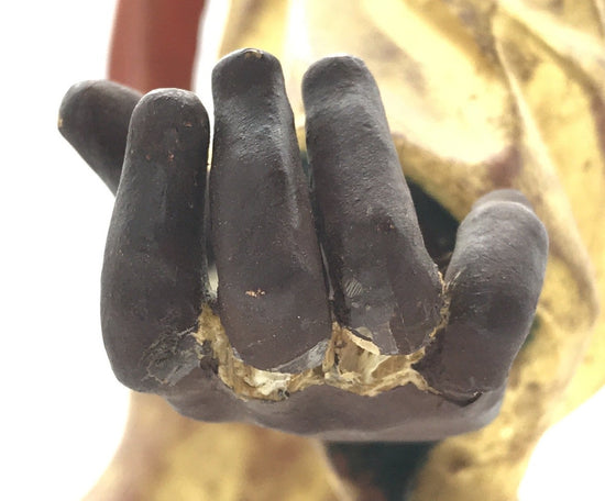 Moriskentänzer, Schenna K. Kostner 1981, handgeschnitzt, 36 cm hoch