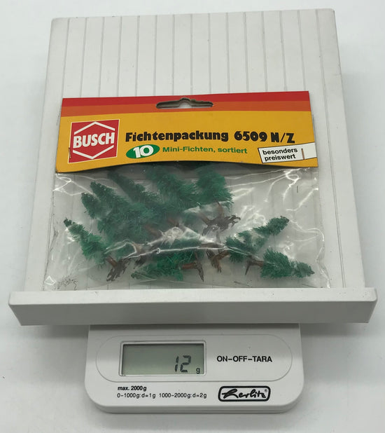 Busch 6509 10 Mini-Fichten, Spur N/Z