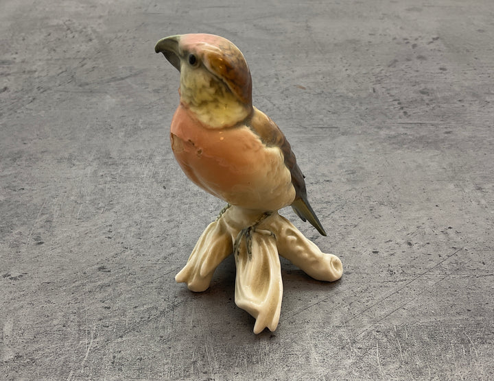 Rotkehlchen Vogel Dekoration Figur, aus Porzellan