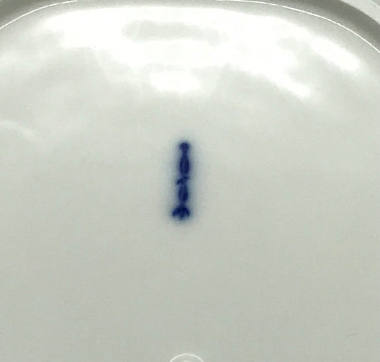 Blattschale - Porzellan weiß, KPM Berlin, Servier Schale