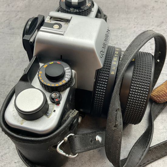 ROLLEIFLEX SL35 mit Rollei-HTF Planar 1.8/50, 1224335 mit Etui