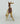 KONVOLUT 4 Stk. Glasfigur Giraffe, Hund, Reh, Dekoration, Setzkasten, Vitrine