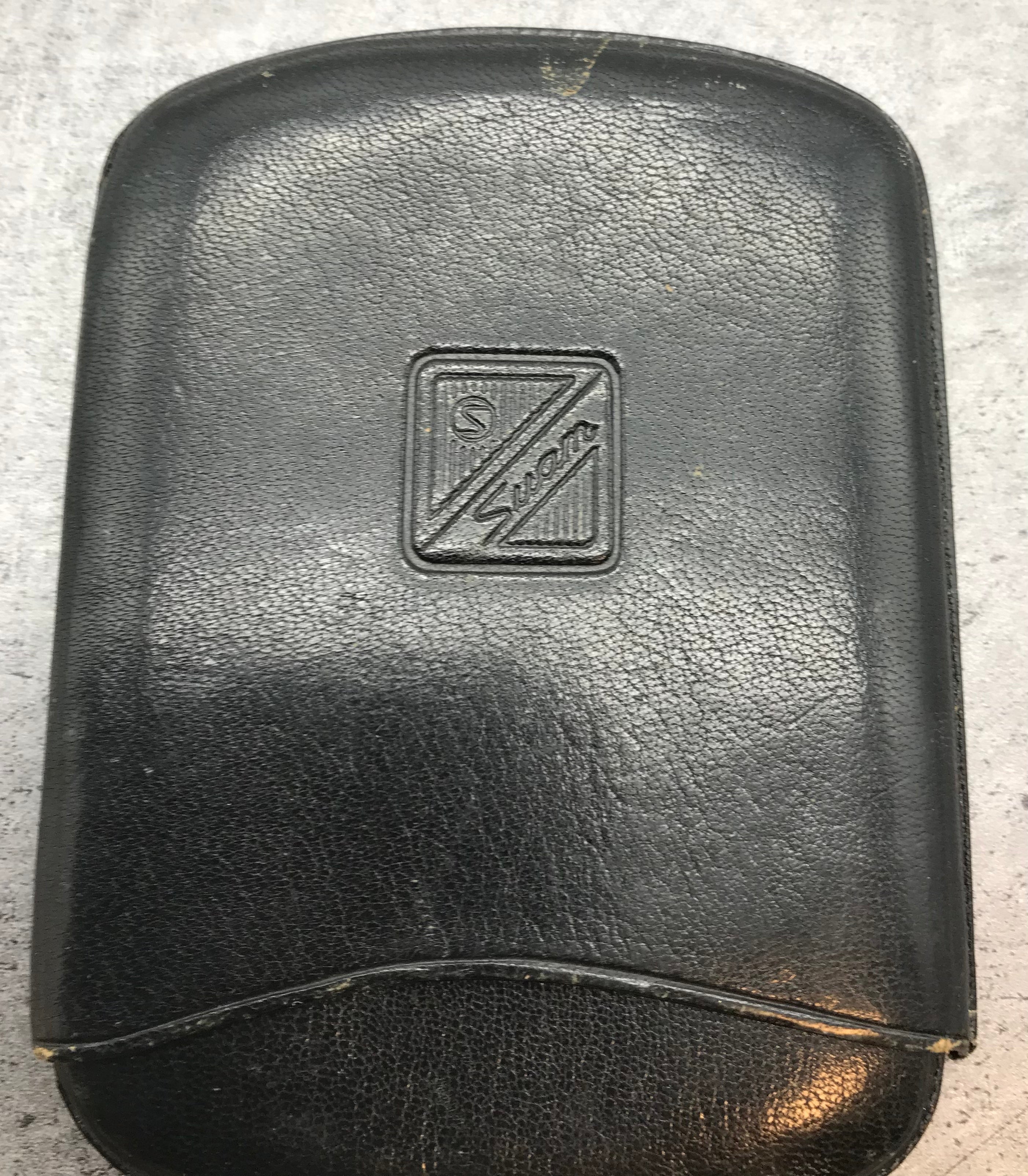 Zigaretten Etui. Zigaretten Box, Schwarz, Suan