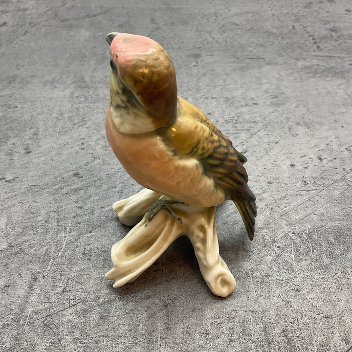 Rotkehlchen Vogel Dekoration Figur, aus Porzellan