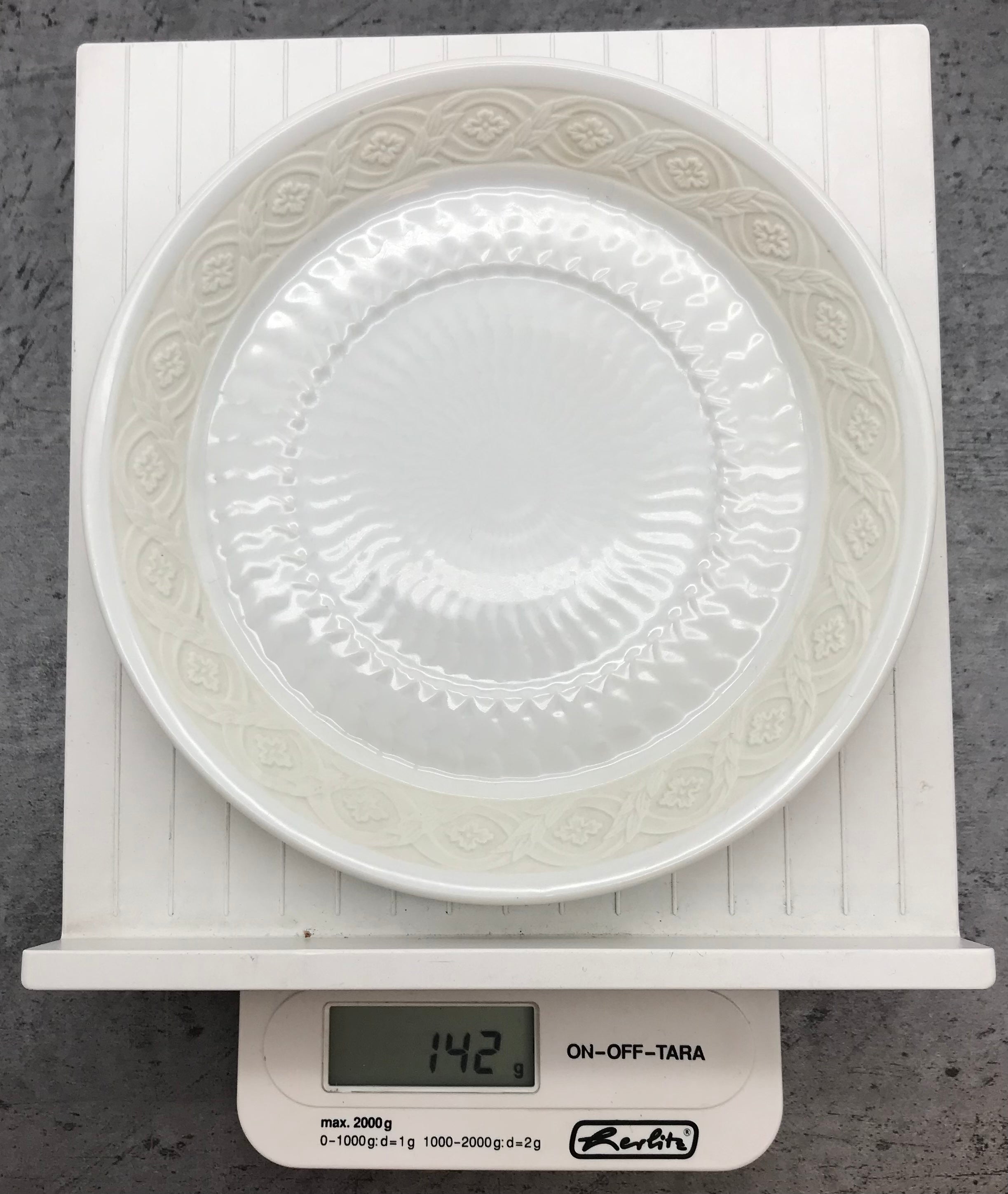 Sammelteller, Unterteller von Royal Copenhagen, Weiß