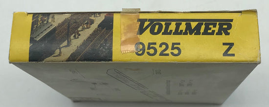 Vollmer  Z 9525 Bahnsteigverpackung Neuffen (Inh. 2 Stück)