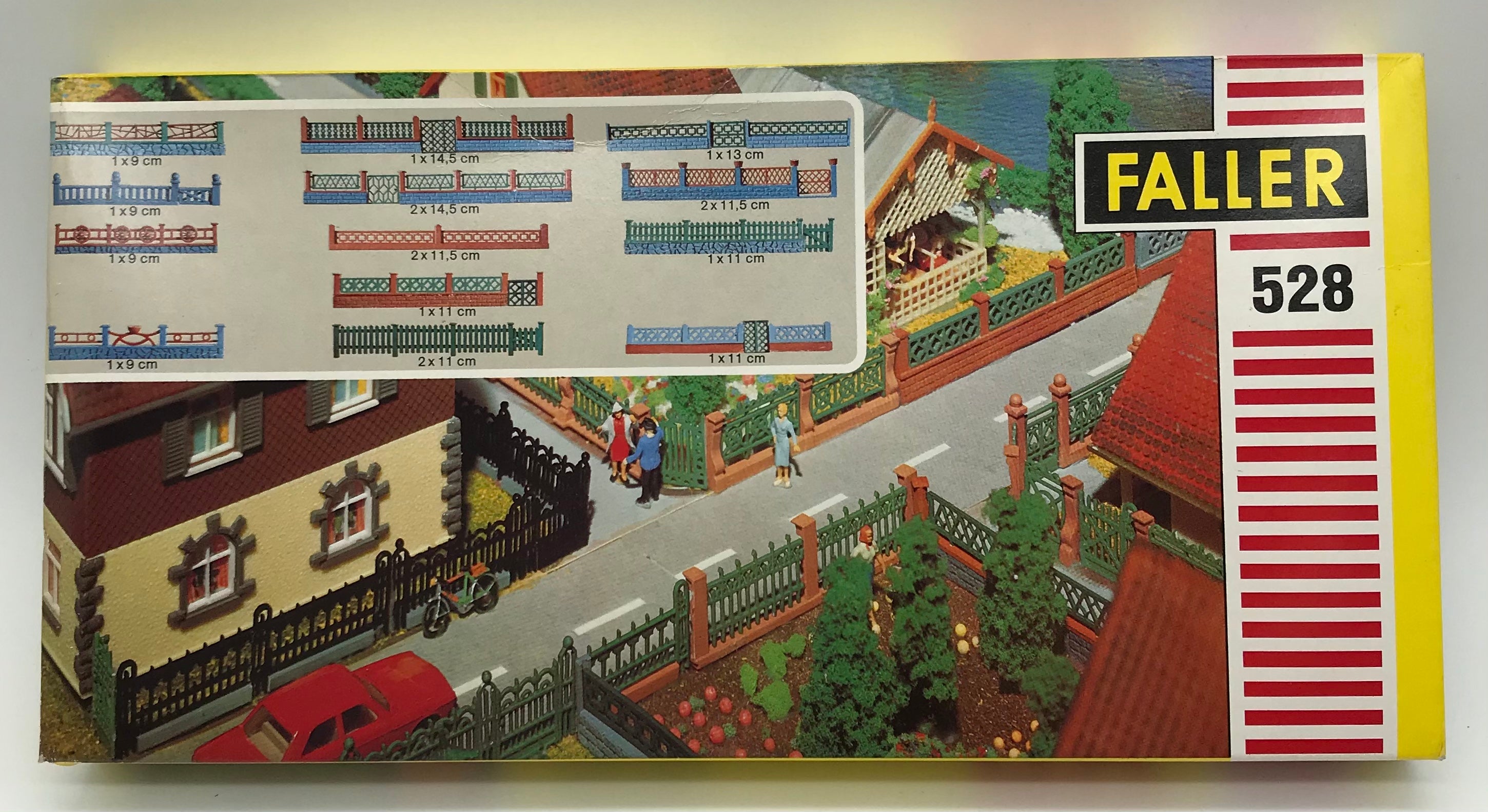 Faller Zaunsortiment, Nr. 528, H0,