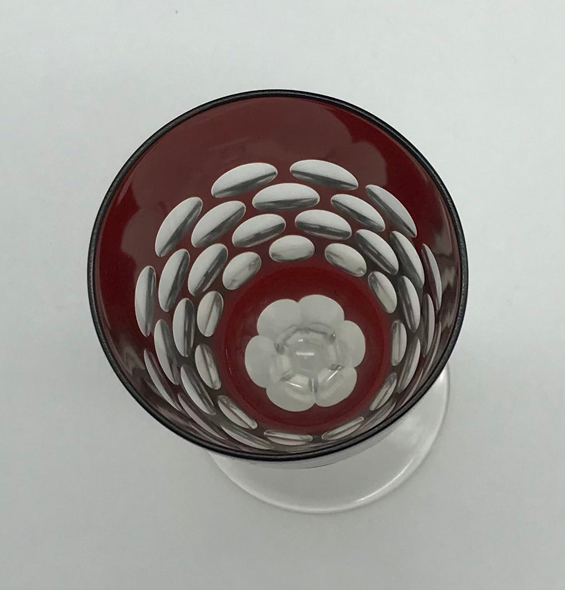 EDZARD Süssweinglas "Bob Rubin", Handgeschliffenen