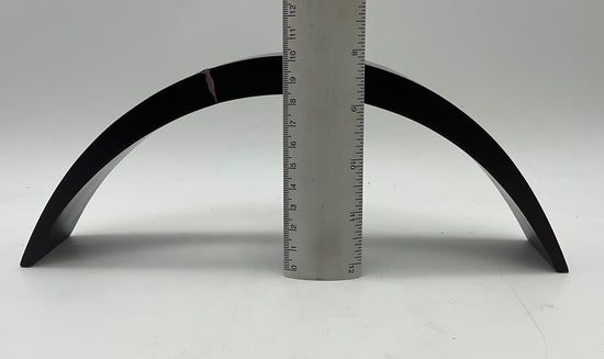 Weinflaschenhalter aus dunklem Holz, Flaschen Ständer,