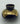 Kleine Vase Dunkelblau Gold Blumen Dekor