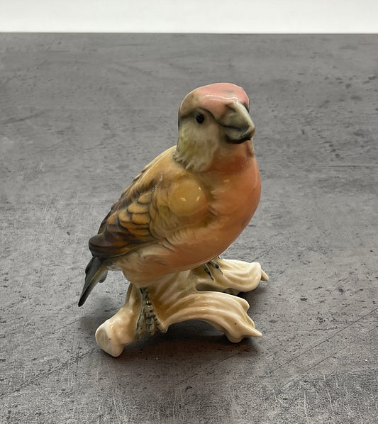 Rotkehlchen Vogel Dekoration Figur, aus Porzellan