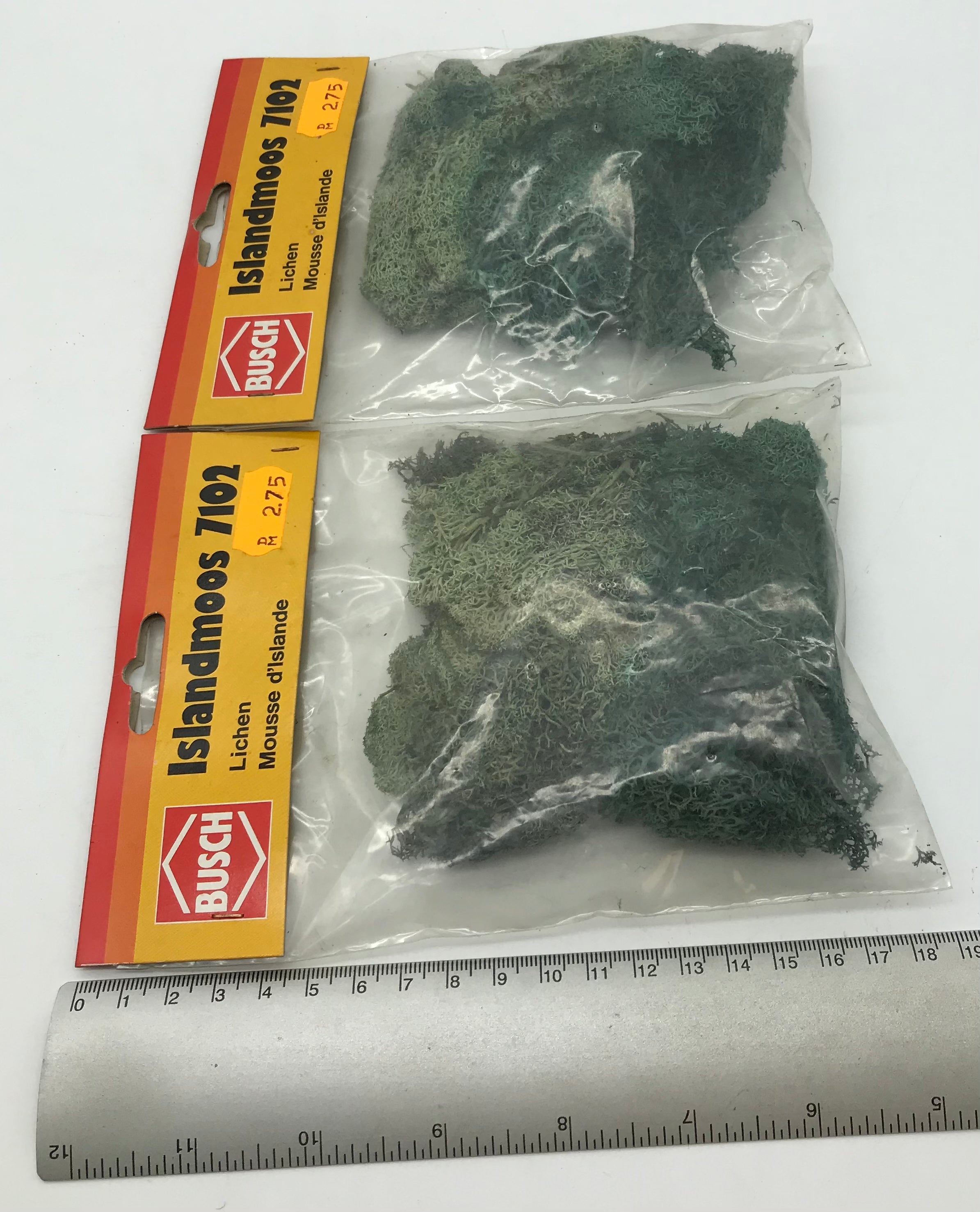 BUSCH 7102 Islandmoos, 2 Stück