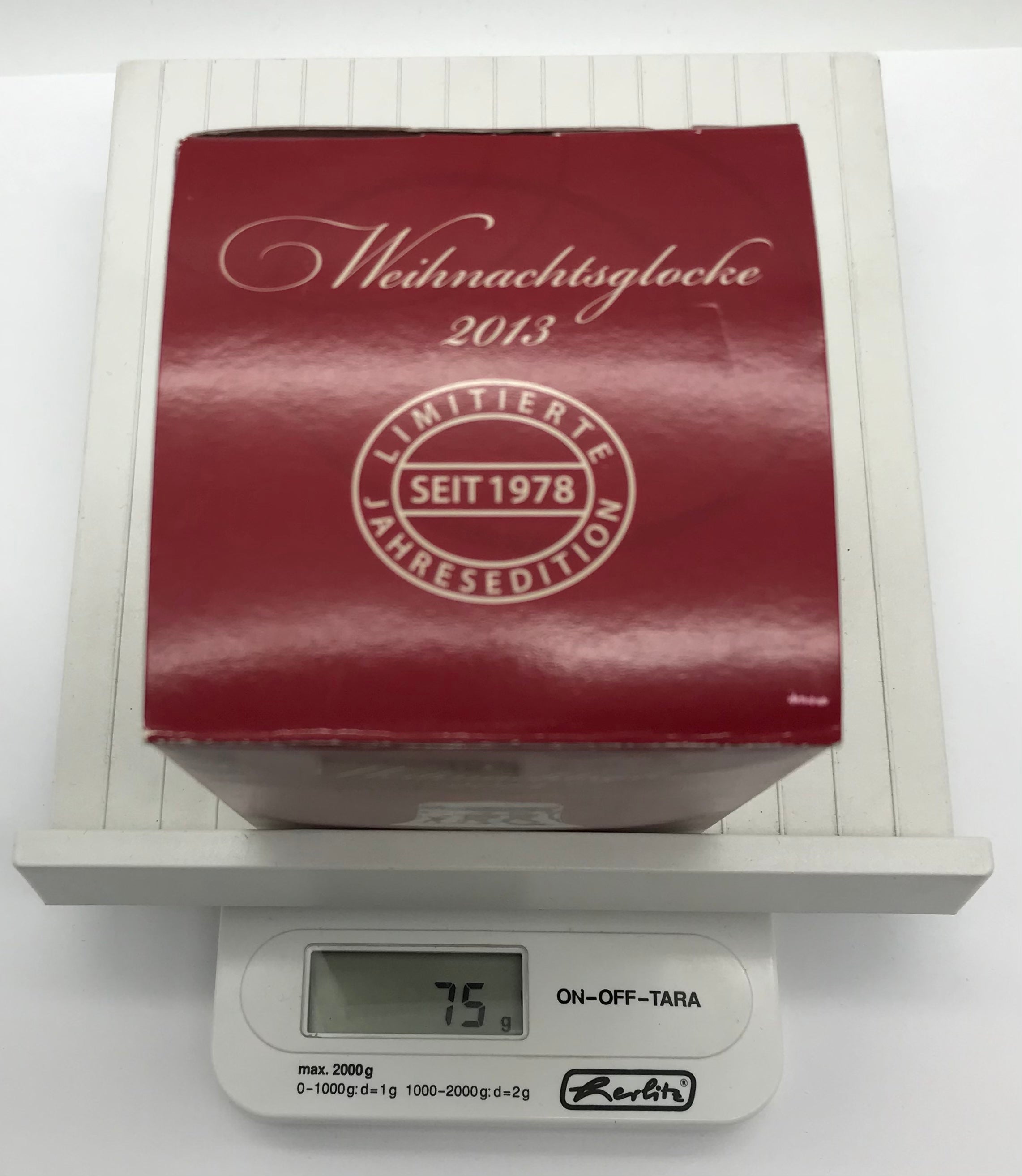 HUTSCHENREUTER Porzellan Weihnachtsglocke 2013, In den Bergen, Ole Winther