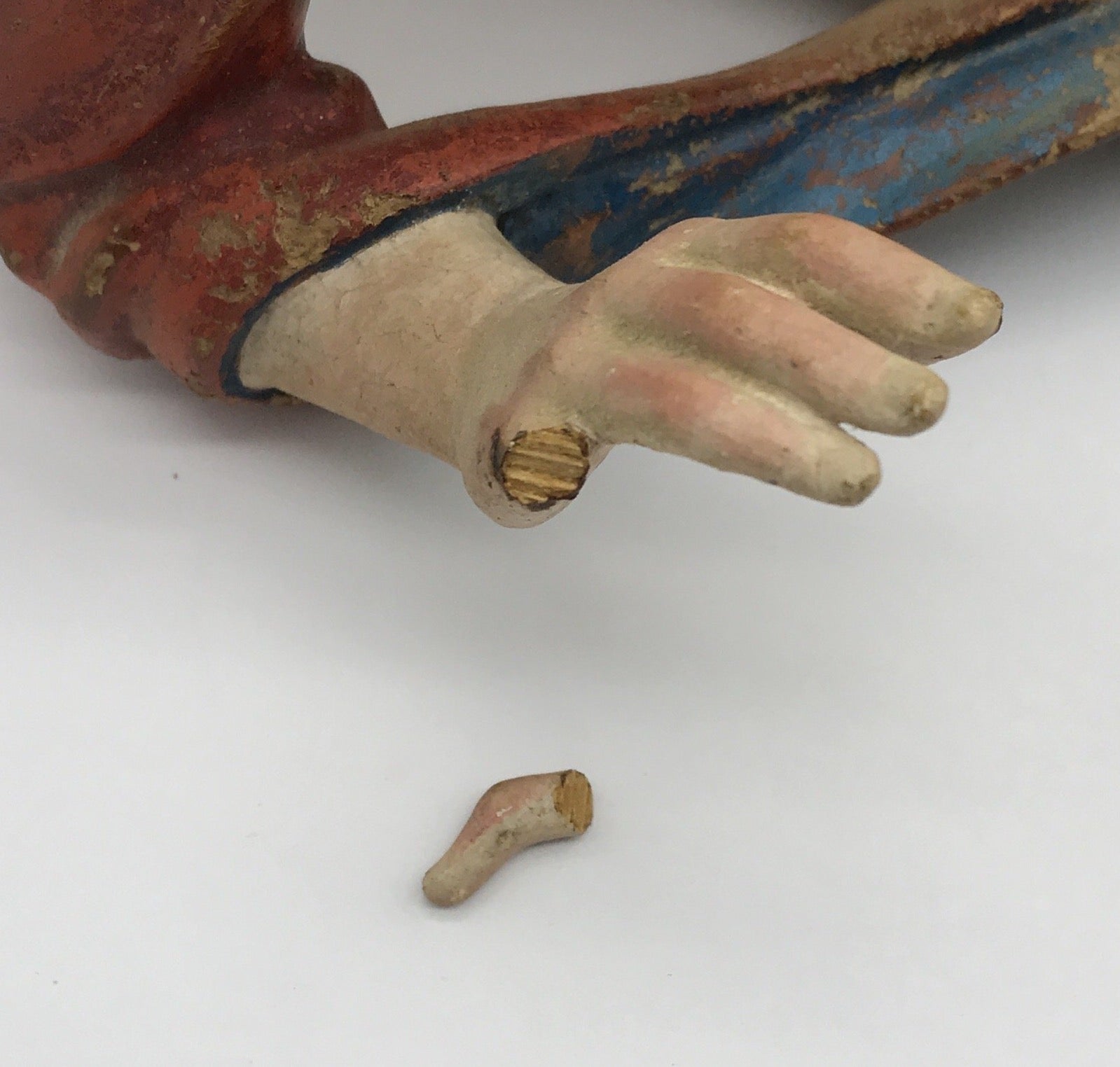 Moriskentänzer Zauberer, Schenna K. Kostner 1980, handgeschnitzt, 35,5cm hoch