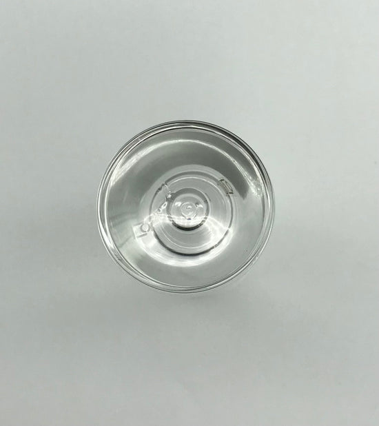 ICHENDORF Trinkglas mit Kugel Höhe ca. 19 cm, mit Gravur