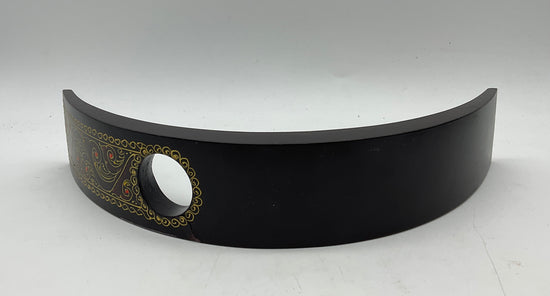 Weinflaschenhalter aus dunklem Holz, Flaschen Ständer,