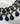 Statement Kette, Modeschmuck, königsblau, silber und rotfarbend, Tropfenform