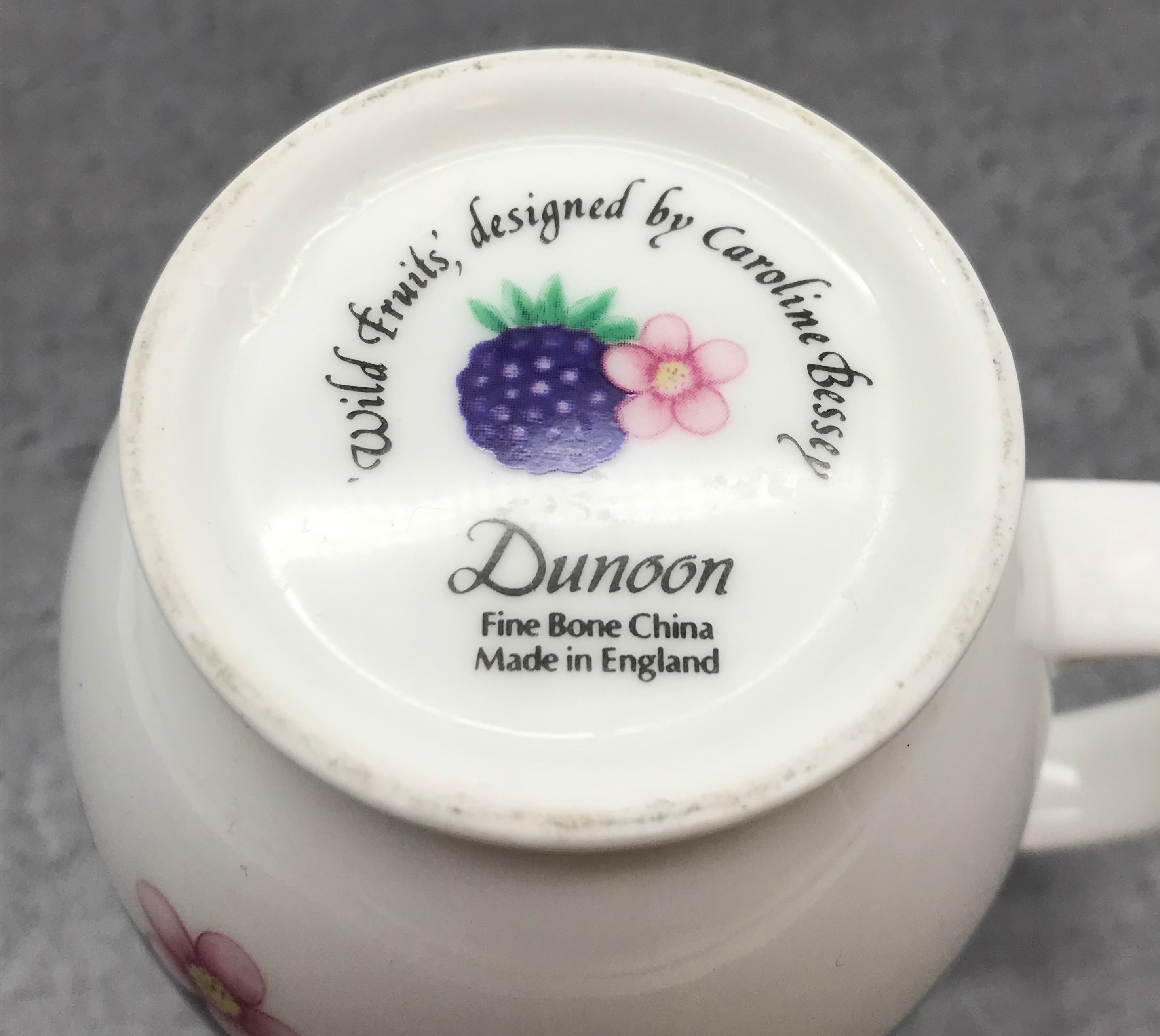 Dunoon Bone China, Wild Fruits, Sammeltasse, Tasse