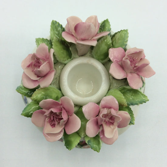 2 x Royal Albert-Porzellan-Bone China-England-Moss Rose, Kerzenhalter