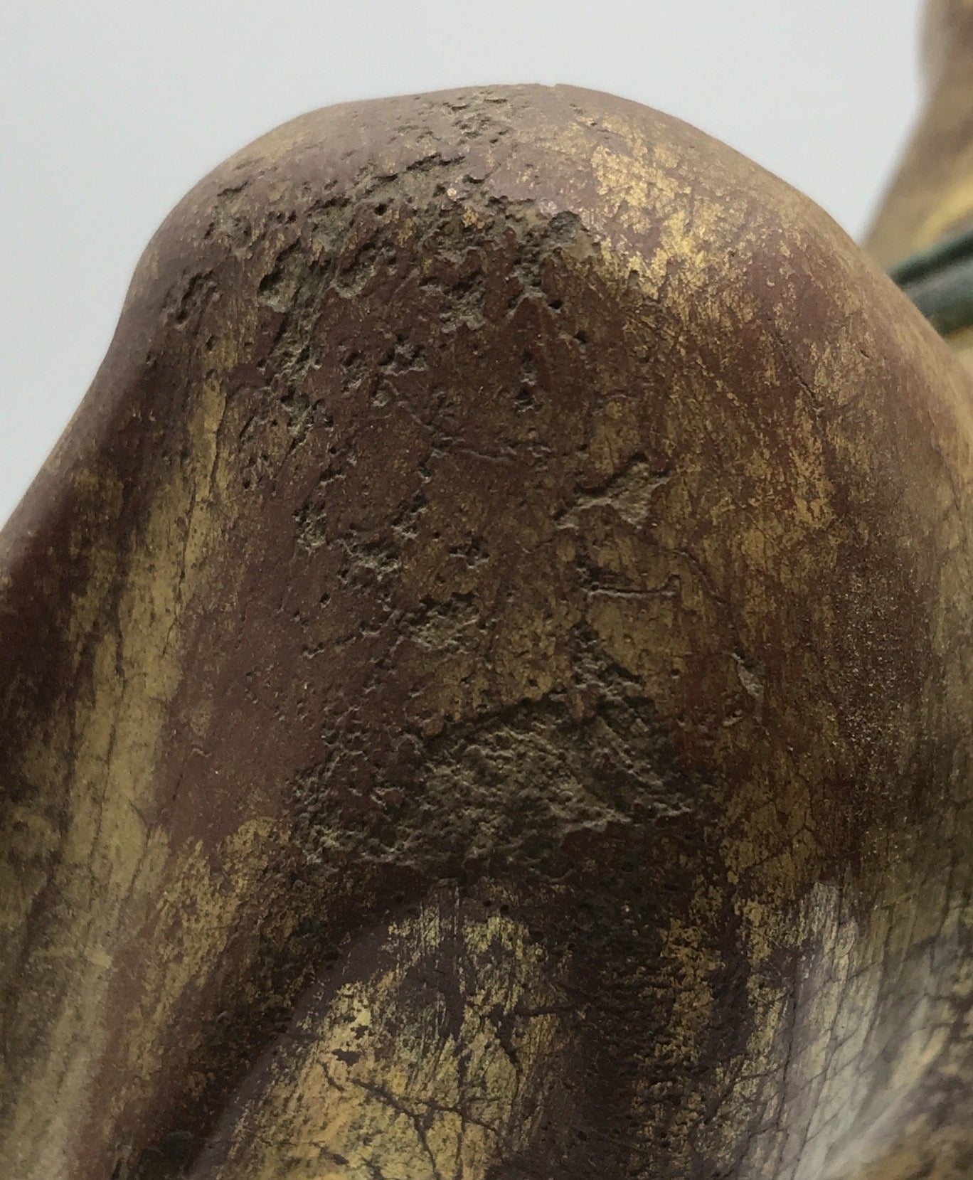 Moriskentänzer Burgunder, Schenna K. Kostner 1979, handgeschnitzt, 34 cm hoch