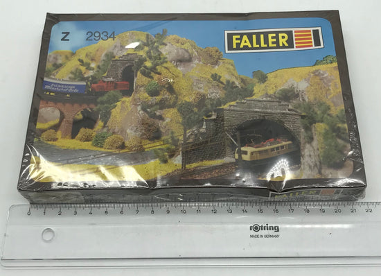 Modellbau Modelleisenbahn FALLER Tunnel Portal Z 2934