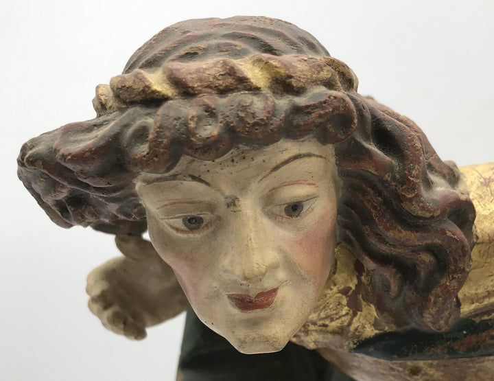 Moriskentänzer Jüngling, Schenna K. Kostner 1980, handgeschnitzt, 32,5cm hoch