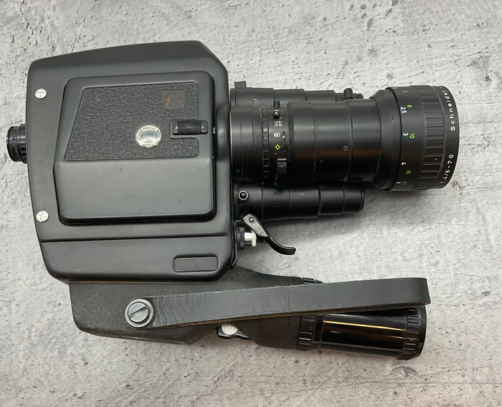 Beaulieu 5008S Super 8 Cine Camera with Angenieux Zoom 1.2/6-80mm