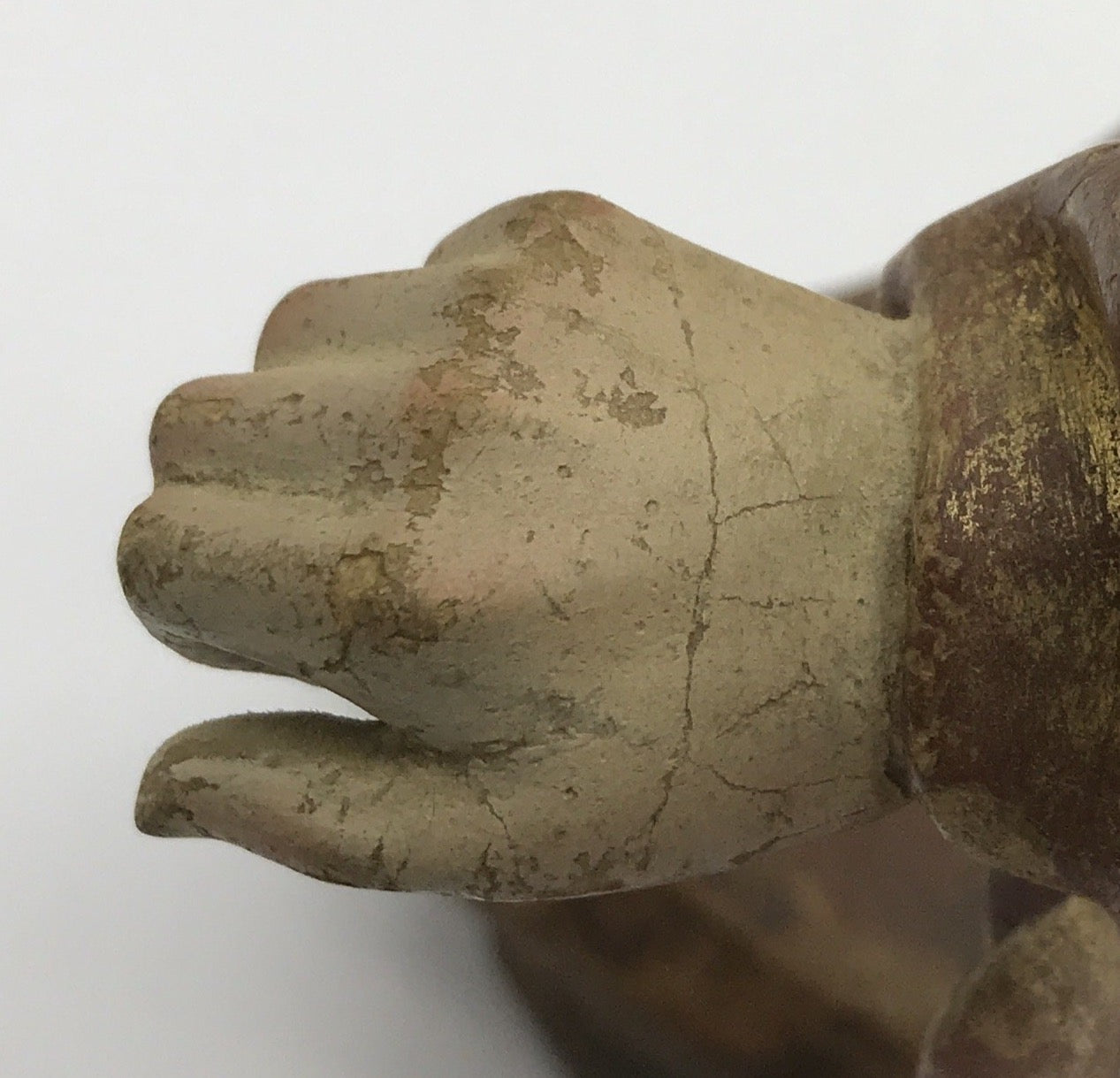 Moriskentänzer Burgunder, Schenna K. Kostner 1979, handgeschnitzt, 34 cm hoch