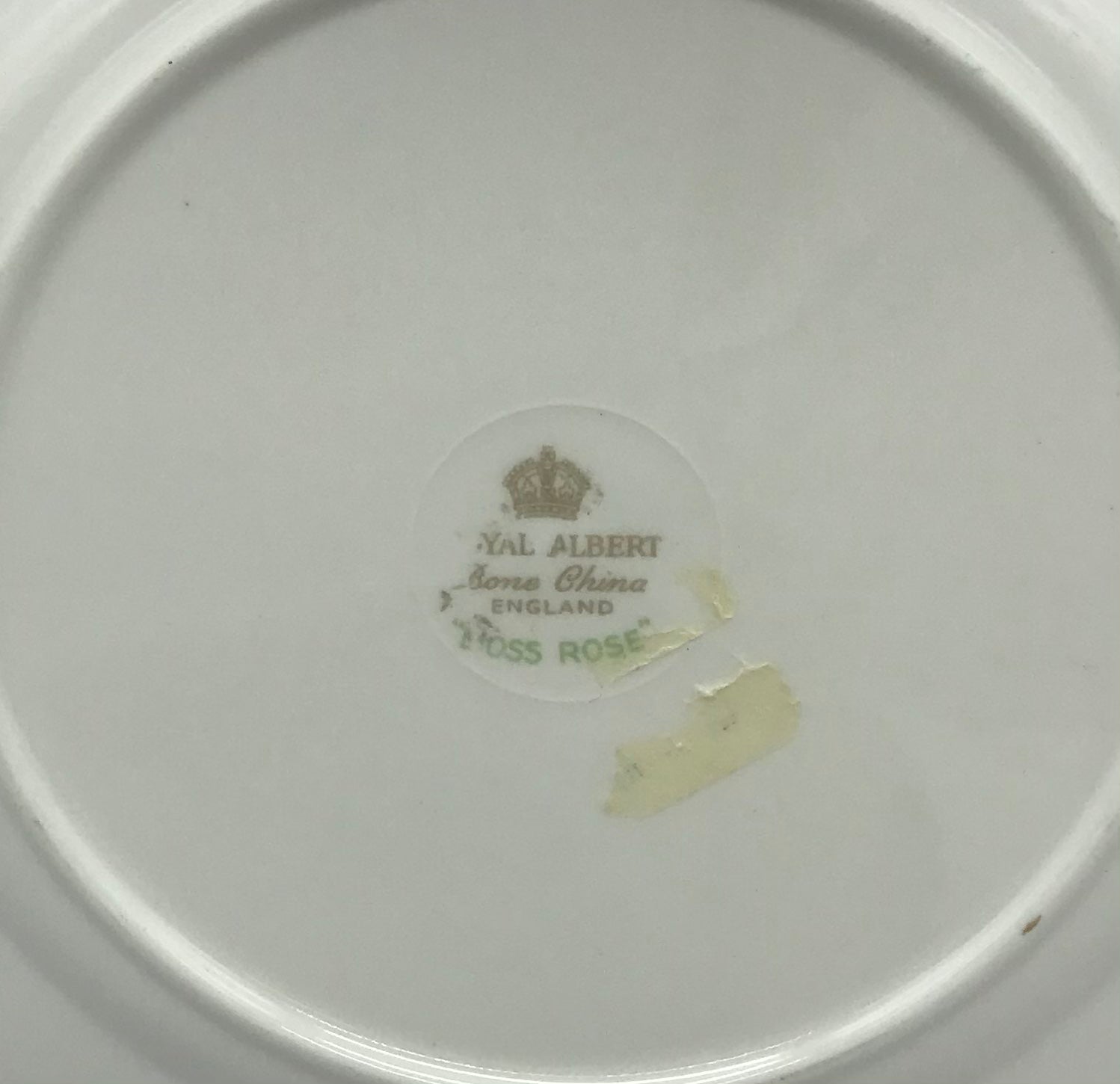 Royal Albert Moss Rose Bone China Brotteller, Kuchenteller