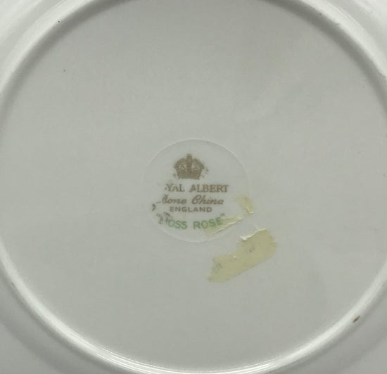 Royal Albert Moss Rose Bone China Brotteller, Kuchenteller