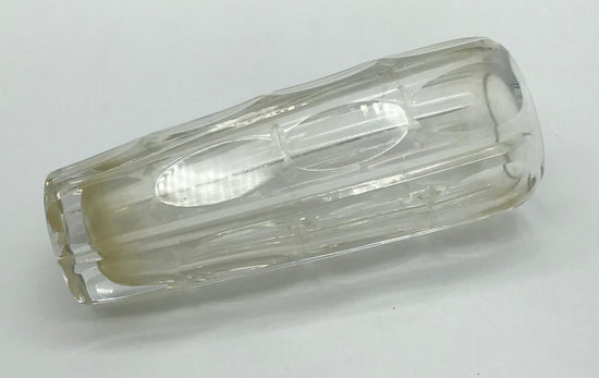 Kristall Bleikristall Vase Höhe 18 cm, handgeschliffen