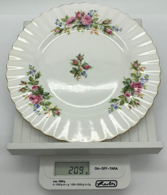 Royal Albert Moss Rose Bone China Brotteller, Kuchenteller