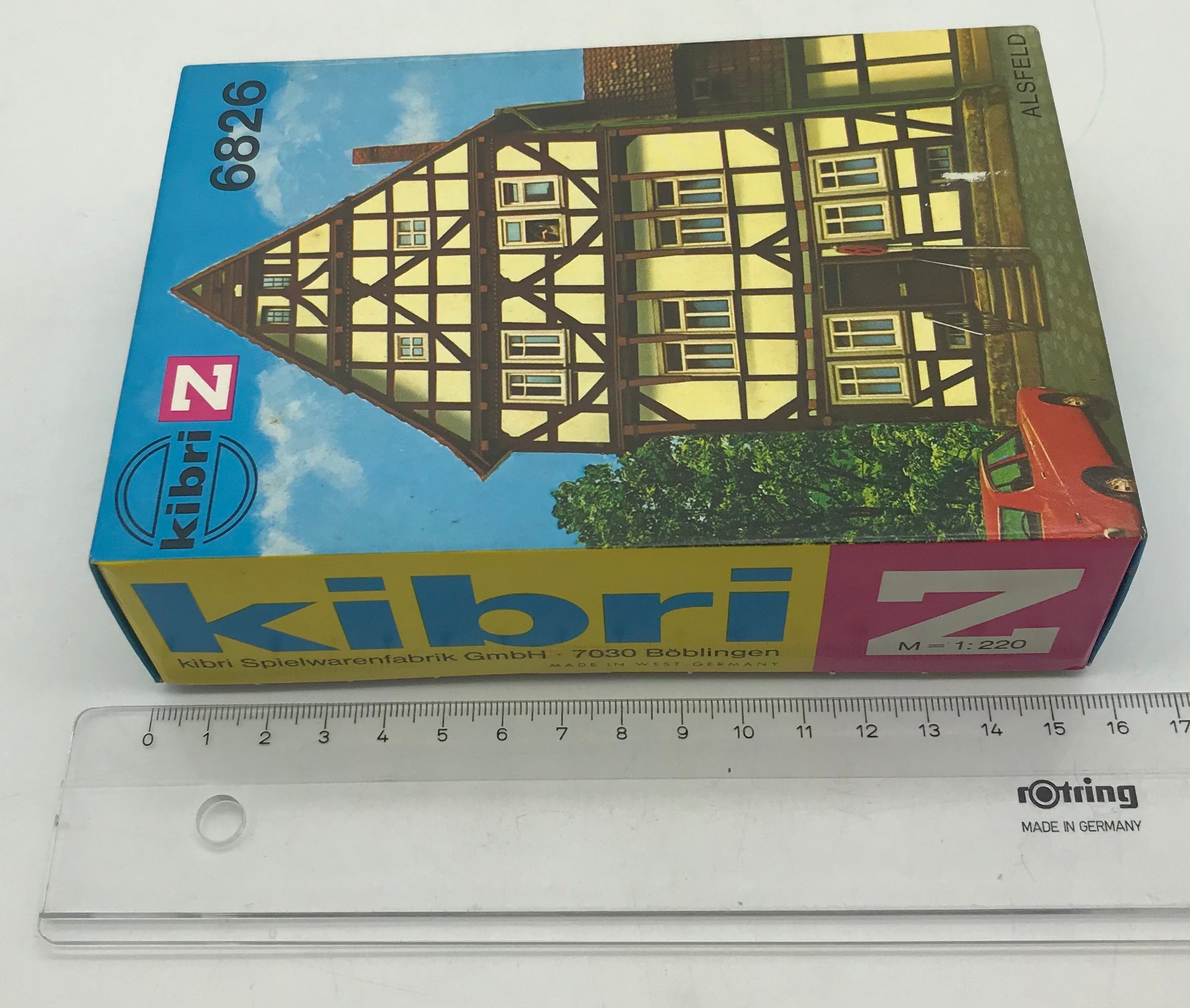 Bausatz Fachwerkhaus Kibri 6826 Spur Z