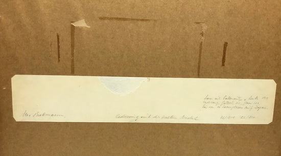 Max Beckmann ein Selbstporträt in Kaltnadeltechnik