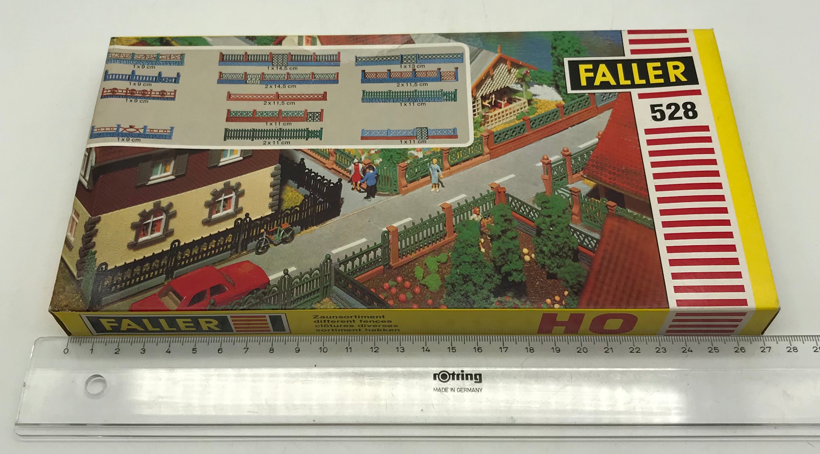 Faller Zaunsortiment, Nr. 528, H0,